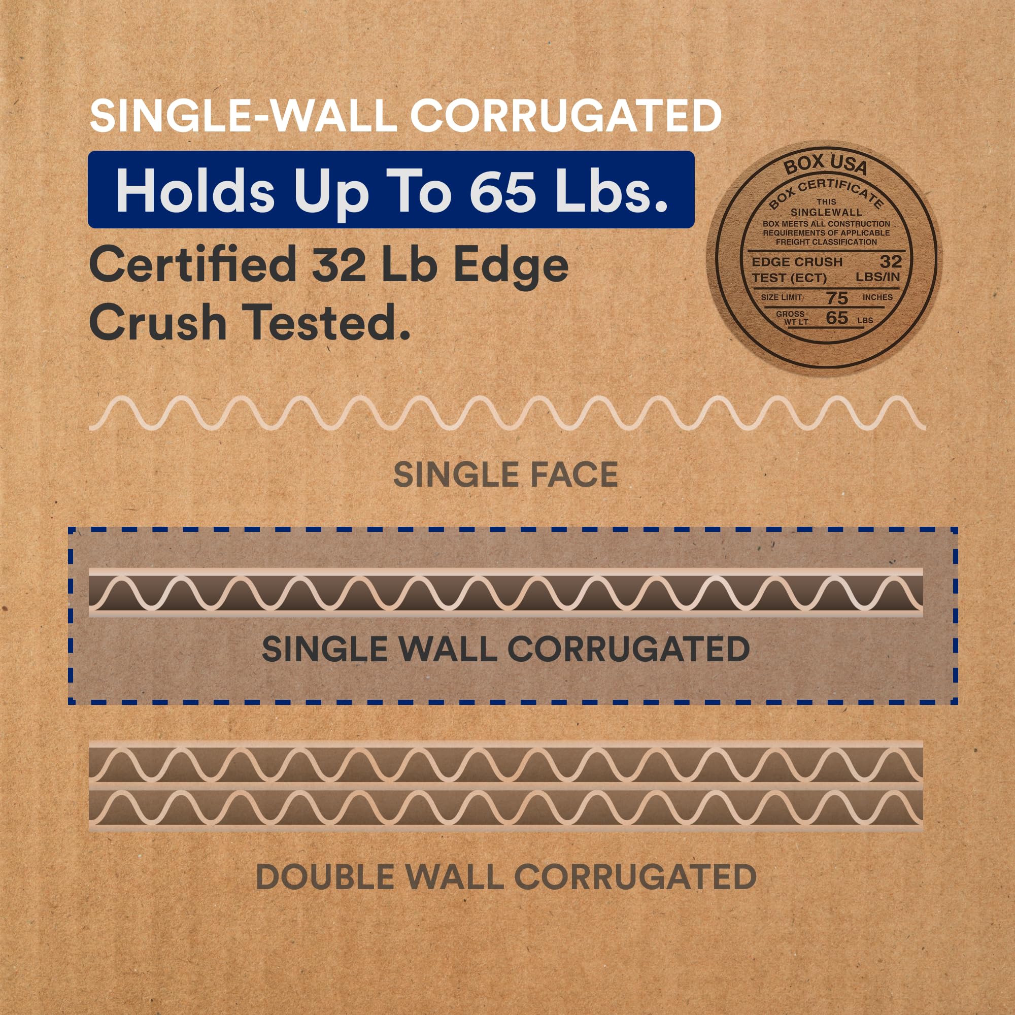 BOX USA Moving Boxes Medium 18"L x 14"W x 12"H 10-Pack | Corrugated Cardboard Box for Shipping, Mailing, Packing, Packaging and Storage 18x14x12 - Image 4